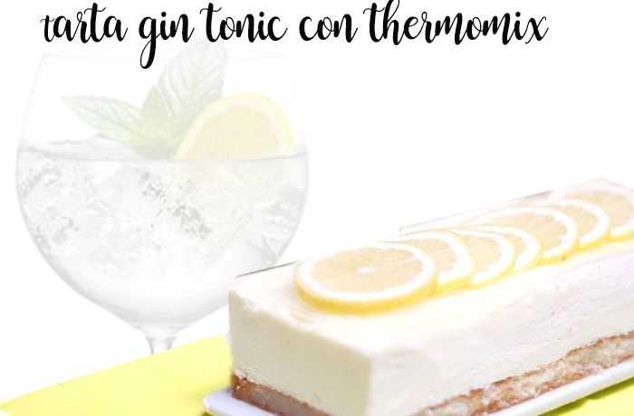 Gin Tonic Kuchen mit Thermomix