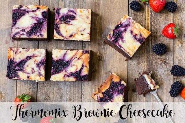 Brownie Cheesecake mit Thermomix