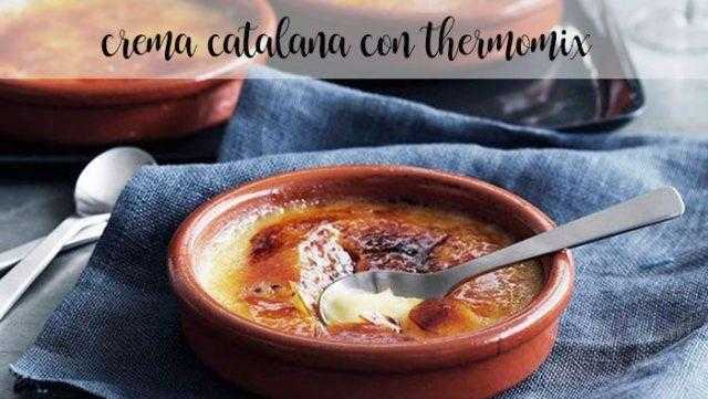 Katalanische Sahne mit Thermomix