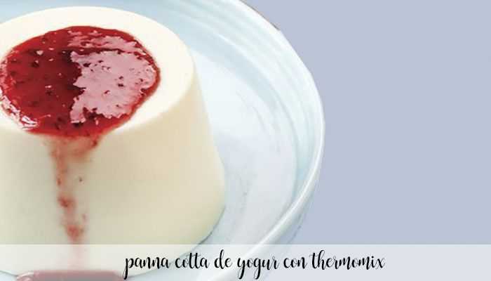 Joghurt Panna Cotta mit Thermomix