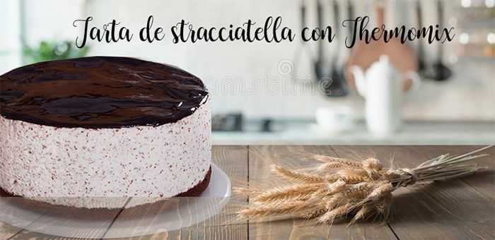 Stracciatella-Kuchen mit Thermomix