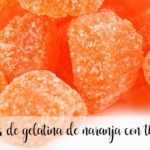 Orangengeleesüßigkeiten mit Thermomix
