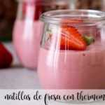 Erdbeerpudding mit Thermomix
