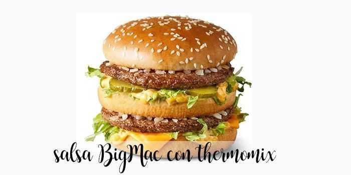 Big Mac Sauce mit Thermomix