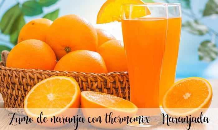 Orangensaft mit Thermomix - Orange