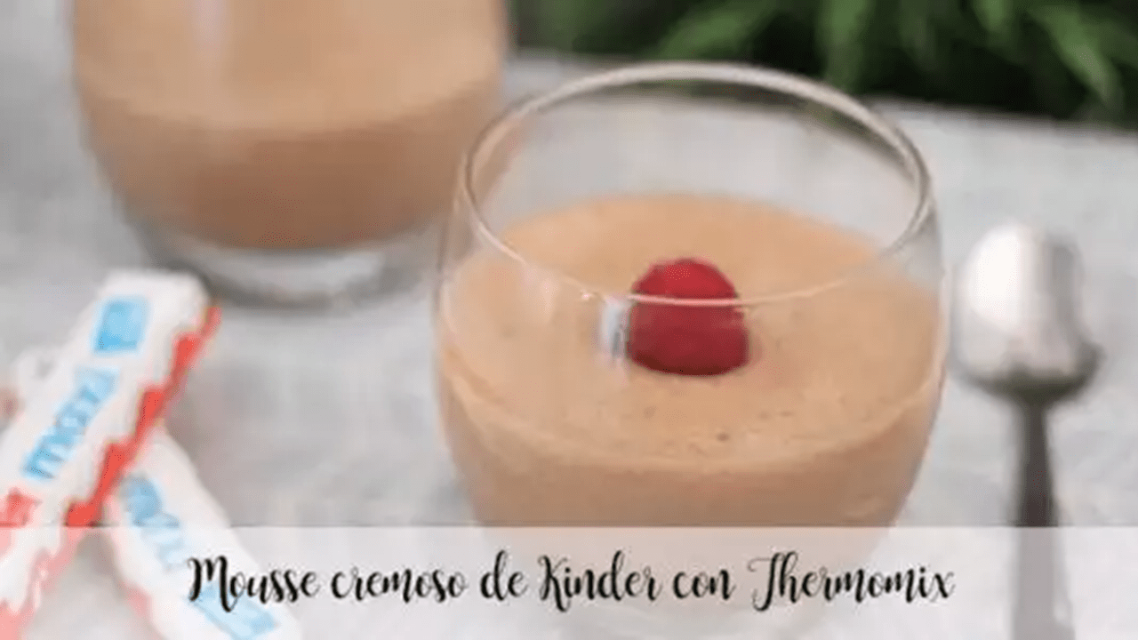 Cremiges Kindermousse mit Thermomix