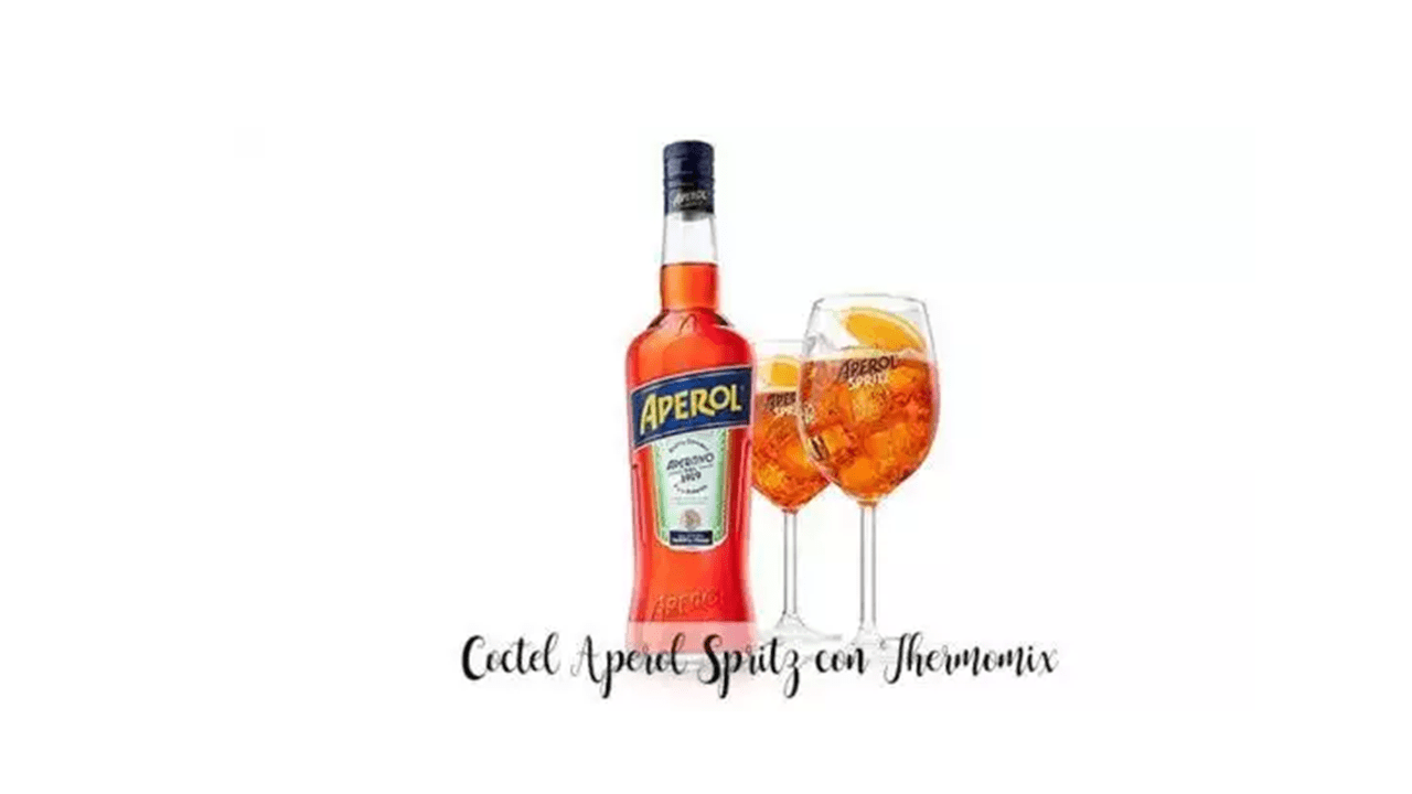 Aperol Spritz Cocktail mit Thermomix