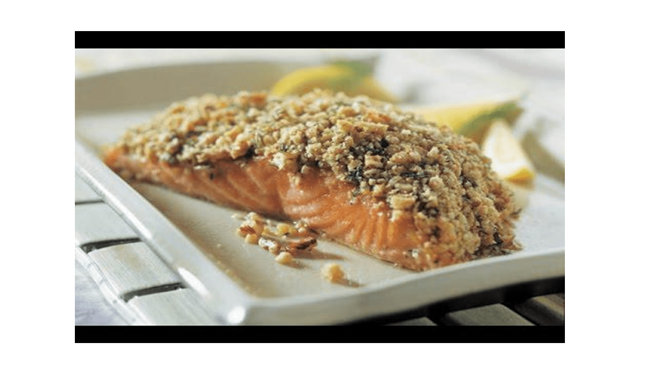 Lachs mit Pistazien-Crunch im Thermomix