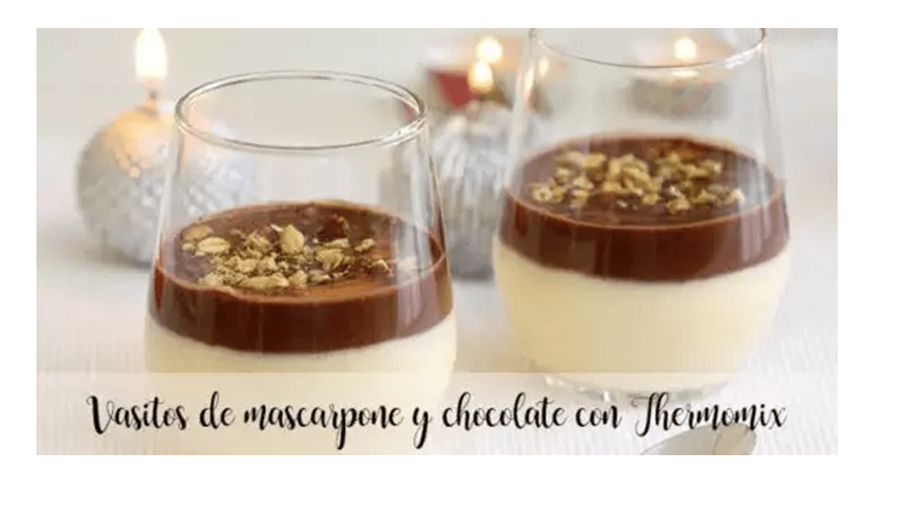 Mascarpone- und Schokoladenbecher mit Thermomix