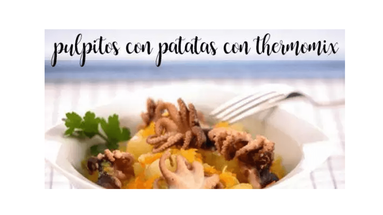 Oktopus mit Kartoffeln mit Thermomix