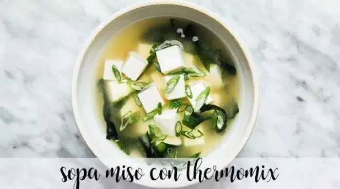 Japanische Miso-Suppe mit Thermomix