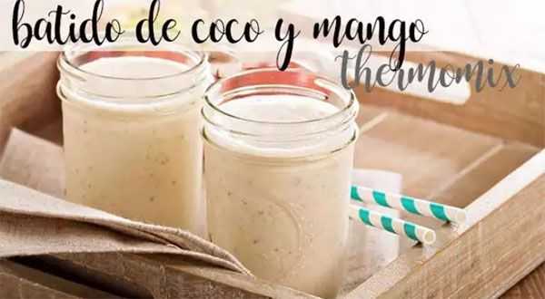 Kokos-Mango-Smoothie mit Thermomix