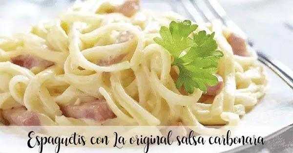 Spaghetti Carbonara mit Thermomix