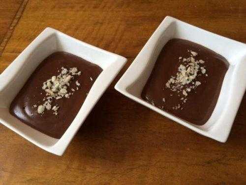 Mandel-Schokoladen-Pudding für Thermomix