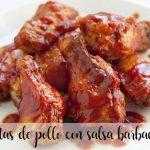 Chicken Wings in Baracoa-Sauce mit Thermomix