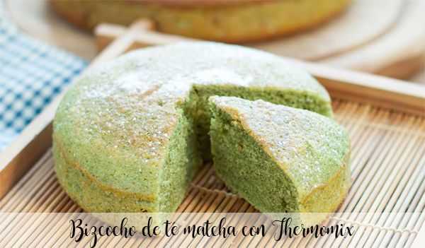 Matcha-Teekuchen mit Thermomix
