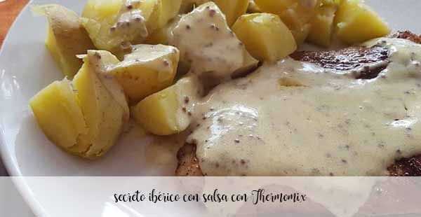 Iberisches Geheimnis mit Sauce mit Thermomix