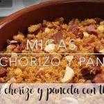 Migas mit Chorizo ​​und Speck mit Thermomix