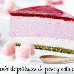 Erdbeer-Sahne-Petitsuisse-Cheesecake-Torte mit Thermomix