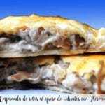 Pilzkuchen mit Cabrales-Käse mit Thermomix