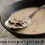 Pilz-Steinpilz-Sauce für Ihre Pasta mit Thermomix