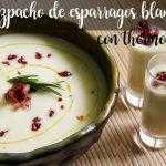 Weißer Spargel Gazpacho mit Thermomix