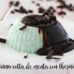 Minze Panna Cotta mit Thermomix