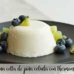 Pina Colada Panna Cotta mit Thermomix