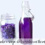 Lavendelsirup oder Sirup mit Thermomix