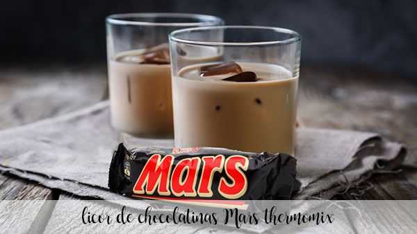 Mars Schokoladenlikör mit Thermomix