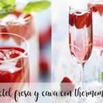Erdbeer-Cava-Cocktail mit Thermomix