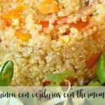 Quinoa mit Lauch und Zucchini mit Thermomix