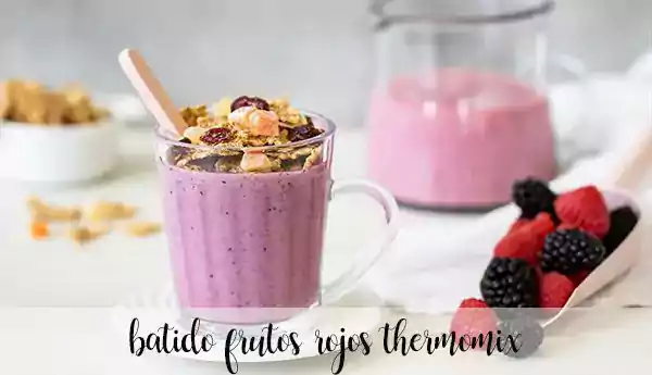 Roter Frucht-Smoothie mit Thermomix