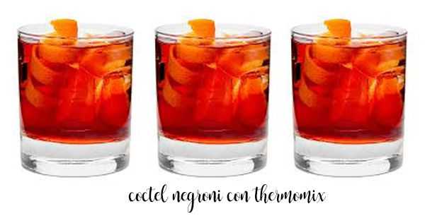 Negroni-Cocktail mit Thermomix