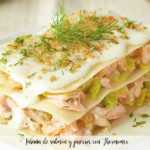 Lachs-Lauch-Lasagne mit Thermomix