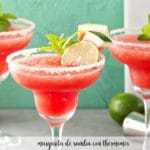 Wassermelonen-Margarita mit Thermomix