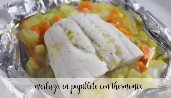 Seehecht in Papillote Thermomix