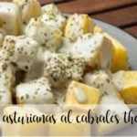 Asturische Kartoffeln mit Cabrales-Käse mit Thermomix
