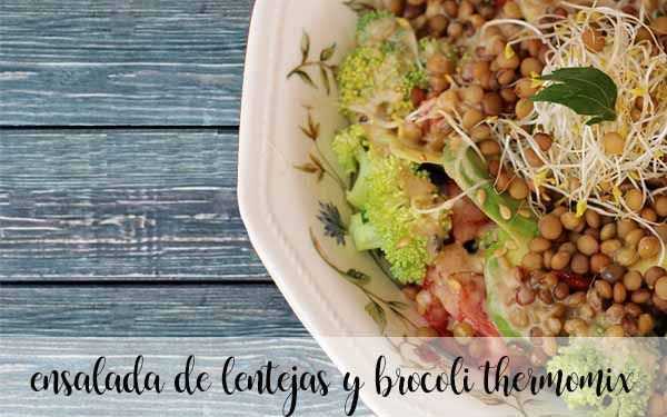 Linsen-Brokkoli-Salat mit Thermomix