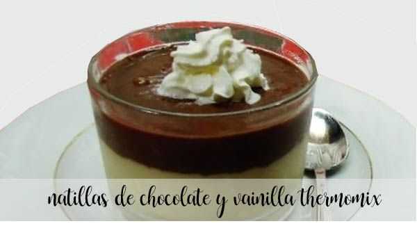 Vanille- und Schokoladenpudding mit Thermomix