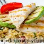 Quinoa mit Hühnchen und Gemüse mit Thermomix