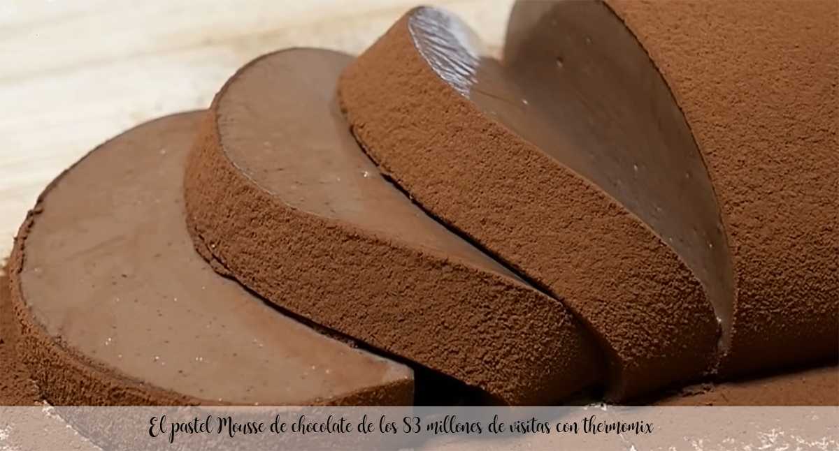 Der Schokoladen-Mousse-Kuchen der 83 Millionen Besuche mit Thermomix