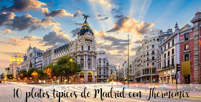 10 typische Gerichte Madrids mit Thermomix