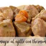 Mager mit Knoblauch mit Thermomix