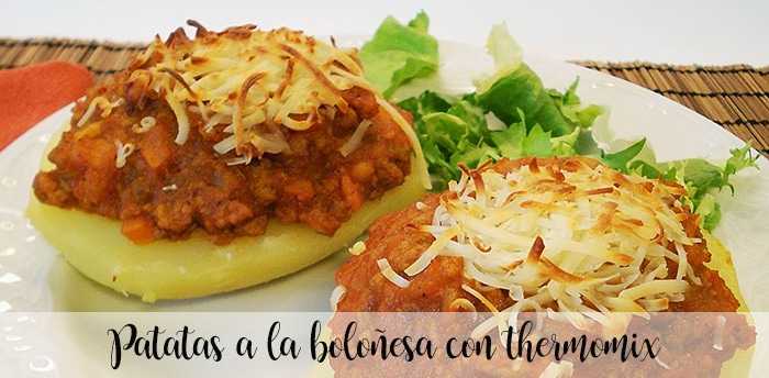 Bolognese-Kartoffeln mit Thermomix