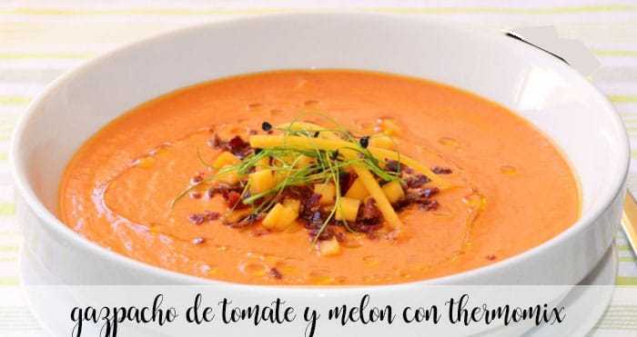 Tomaten-Melonen-Gazpacho mit Thermomix
