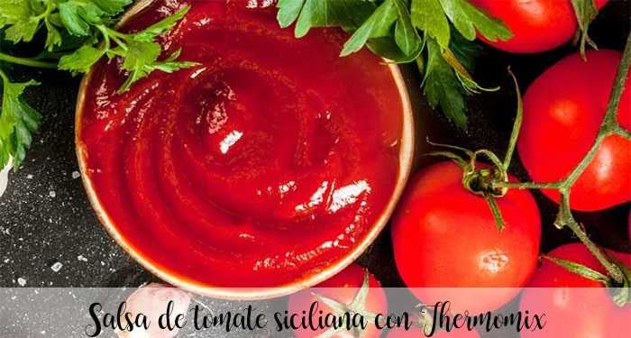 Sizilianische Tomatensauce mit Thermomix