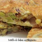 Saubohnenomelett mit Thermomix