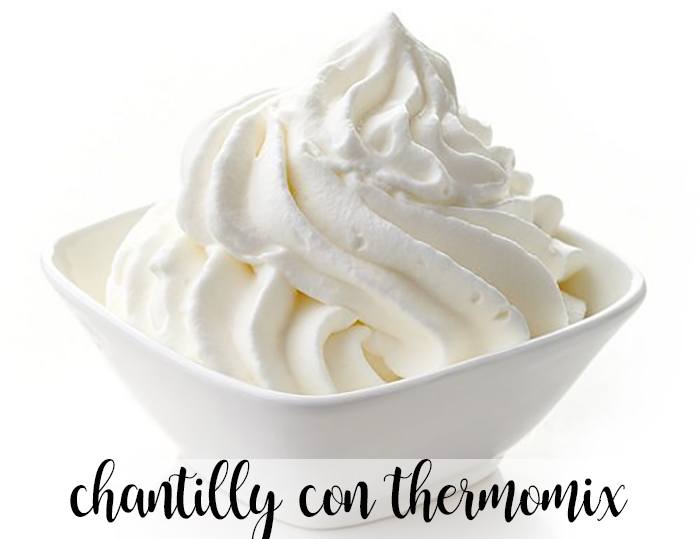 Chantilly mit Thermomix