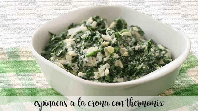 Spinat in Thermomix-Creme